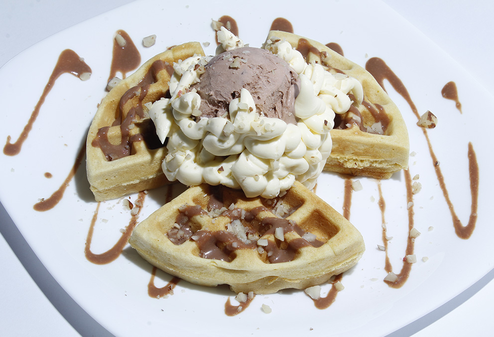 Waffle de Chocolate